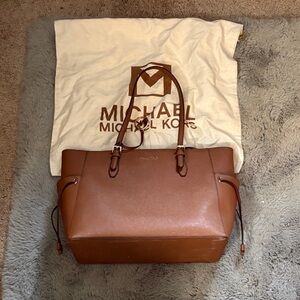 Michael Kors Tan Leather Handbag